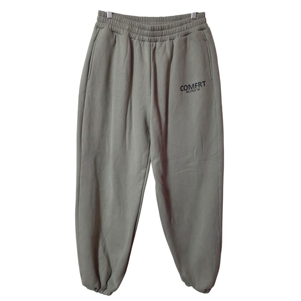 Comfrt Unisex XL Sweatpants Gray Coordinate Fleece Joggers Loungewear Athleisure